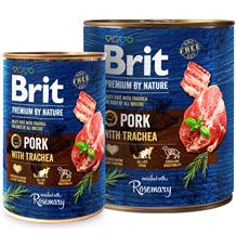 Brit Premium Dog by Nature konz Pork & Trachea 400 g