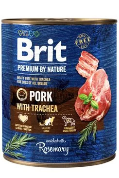 Brit Premium Dog by Nature konz Pork & Trachea 800 g