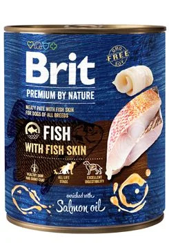 BRIT Premium by Nature Fish with Fish Skin 800 g