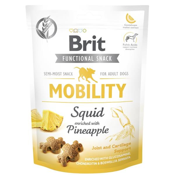 Brit Care Dog Functional Snack Mobility Squid 150 g