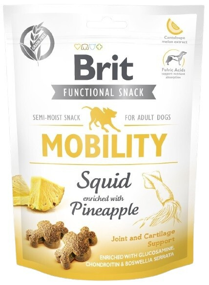 Brit Care Dog Functional Snack Mobility Squid 150 g