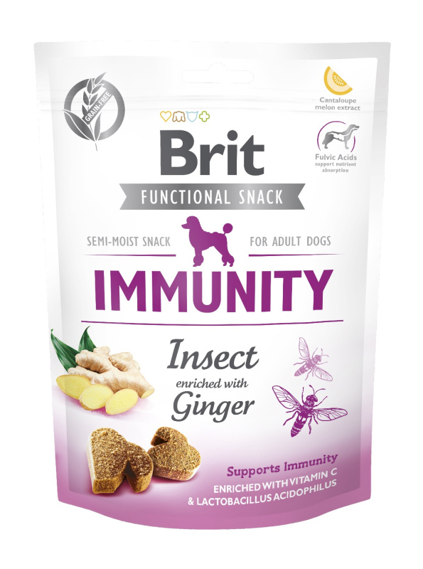 Brit Care Dog Functional Snack Immunity Insect  150 g