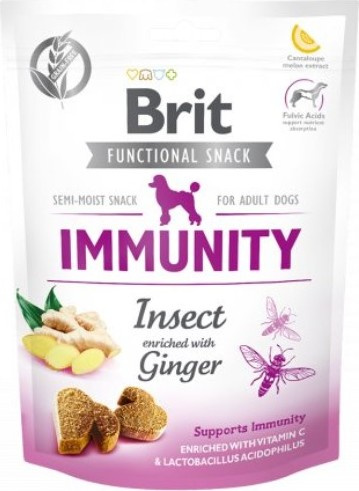 Brit Care Dog Functional Snack Immunity Insect  150 g