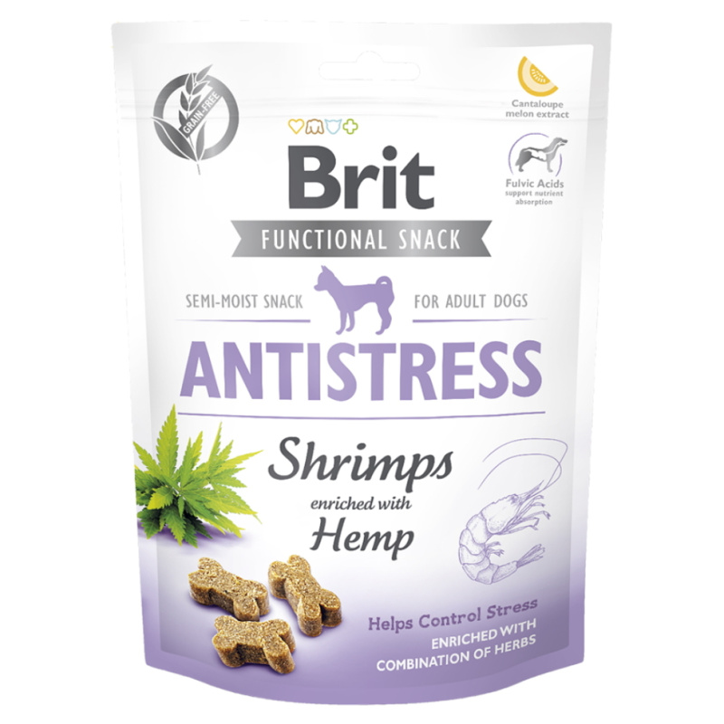 Brit Care Dog Functional Snack Antistress Shrimps 150 g