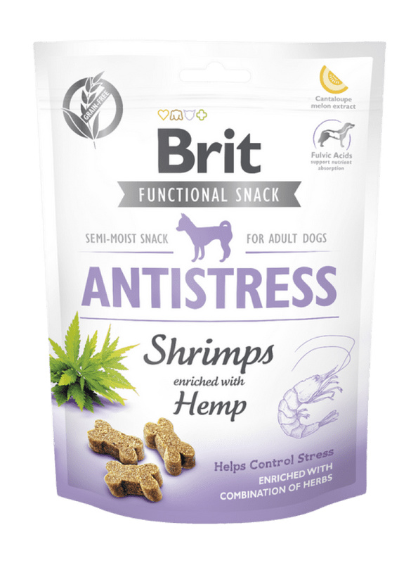 Brit Care Dog Functional Snack Antistress Shrimps 150 g