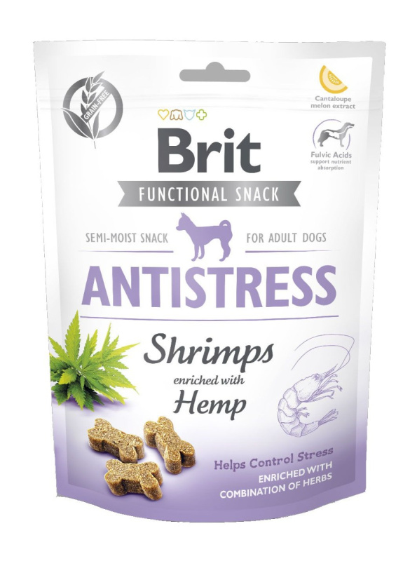 Brit Care Dog Functional Snack Antistress Shrimps 150 g