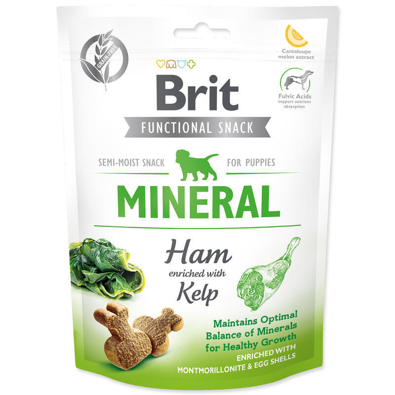 Brit Care Dog Functional Snack Mineral Ham Puppies 150 g