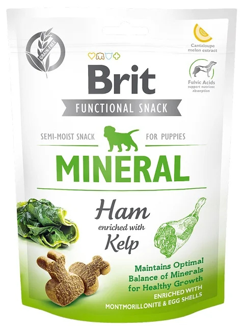 Brit Care Dog Functional Snack Mineral Ham Puppies 150 g