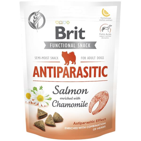 Brit Care Dog Functional Snack Antiparasit Salmon 150 g