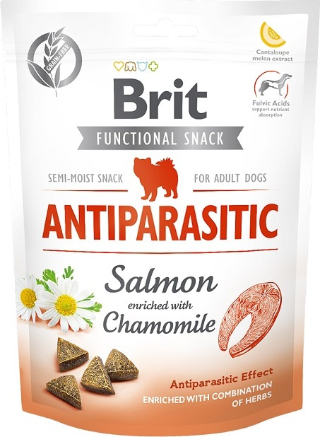 Brit Care Dog Functional Snack Antiparasit Salmon 150 g