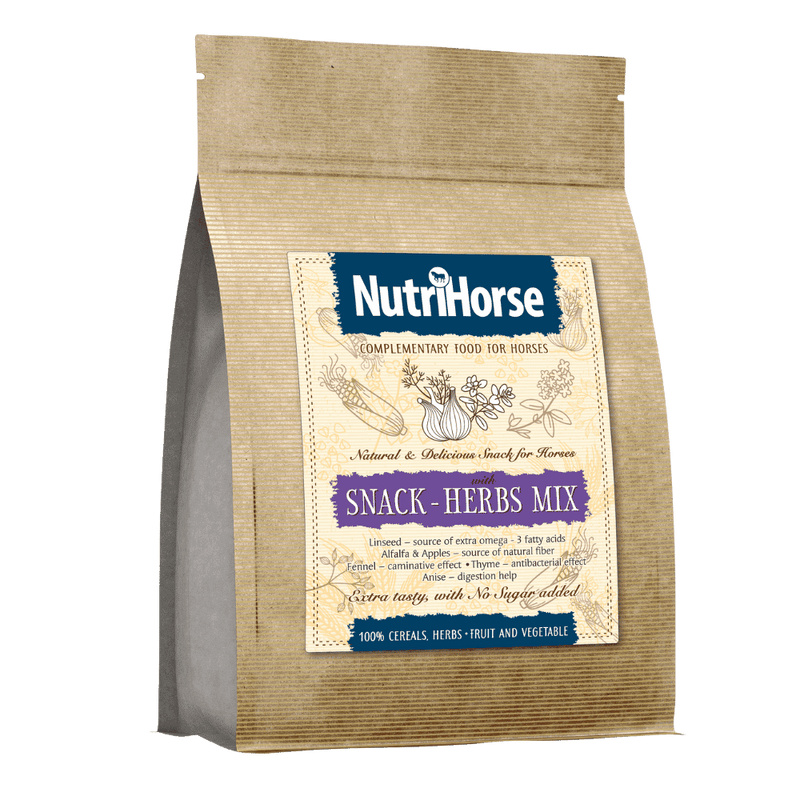 NUTRI HORSE Snack Herbs pro koně 600 g