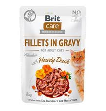 Brit Care Fillets in Gravy with Hearthy Duck - 85g