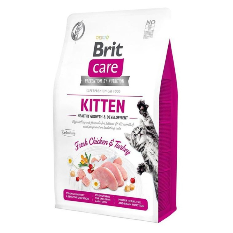Brit Care Cat GF Kitten Healthy Growth&Development 7 kg