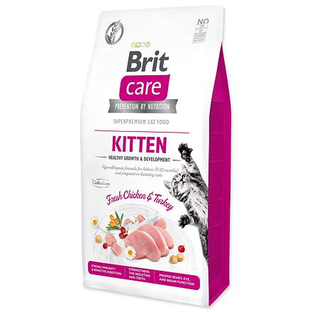 Brit Care Cat GF Kitten Healthy Growth&Development 7 kg