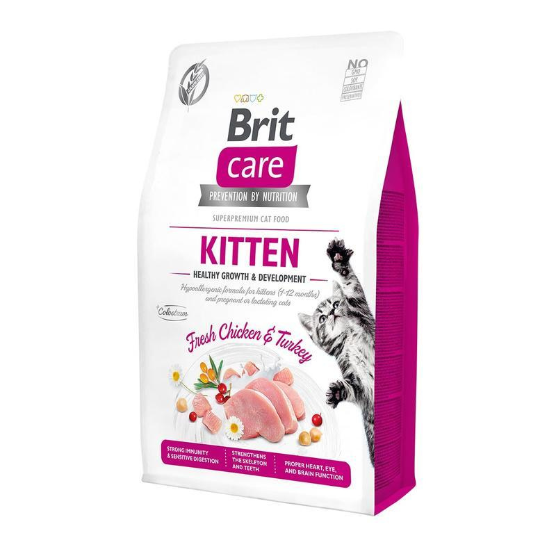 Brit Care Cat GF Kitten Healthy Growth&Development 2 kg