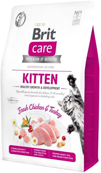 Brit Care Cat GF Kitten Healthy Growth&Development 2 kg