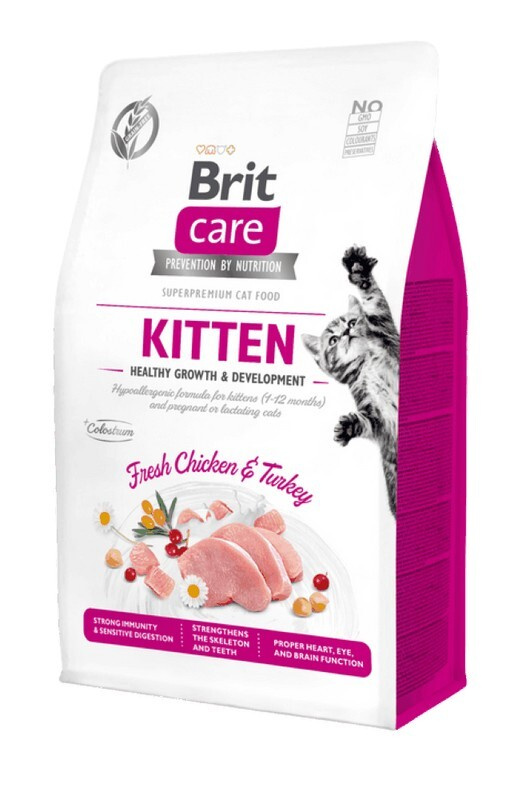Brit Care Cat GF Kitten Healthy Growth&Development 2 kg