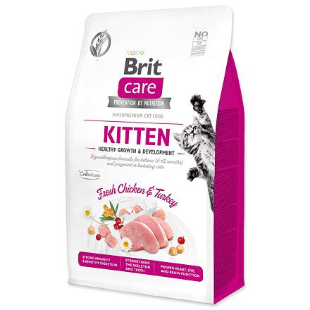 Brit Care Cat GF Kitten Healthy Growth&Development 0,4 kg
