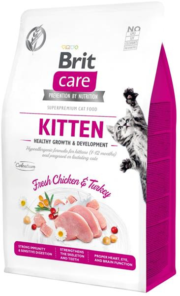 Brit Care Cat GF Kitten Healthy Growth&Development 0,4 kg