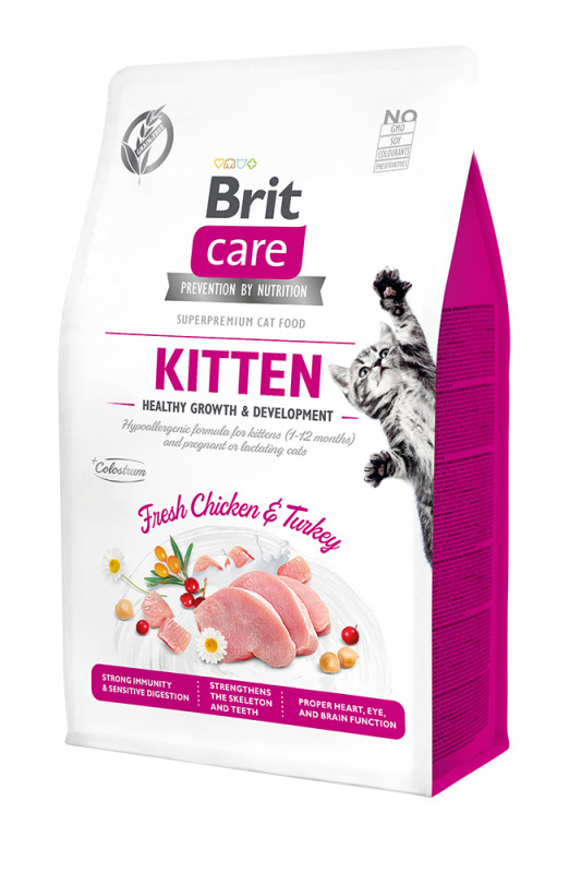 Brit Care Cat GF Kitten Healthy Growth&Development 0,4 kg