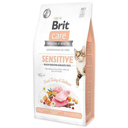 Brit Care Cat GF Sensit. Heal.Digest&Delic.Taste 7 kg