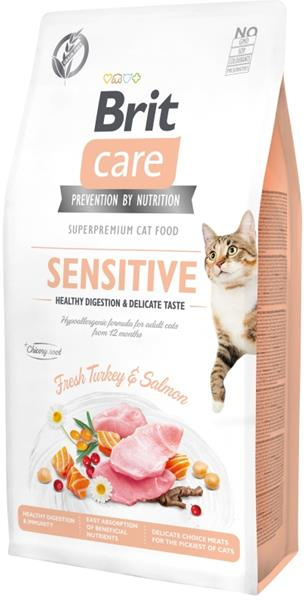 Brit Care Cat GF Sensit. Heal.Digest&Delic.Taste 7 kg