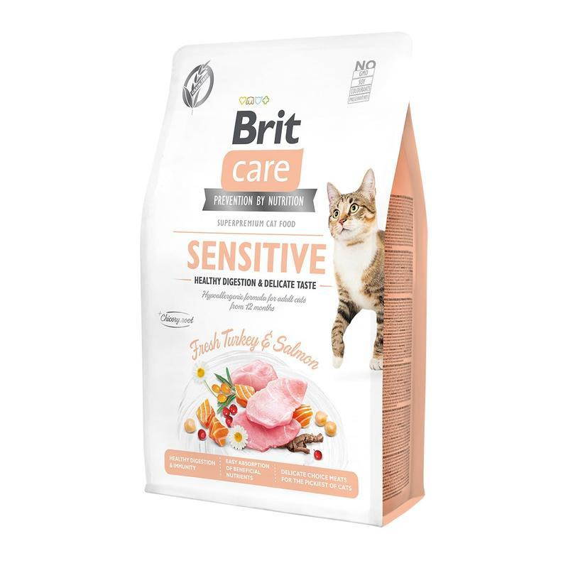 Brit Care Cat GF Sensit. Heal.Digest&Delic.Taste 2 kg