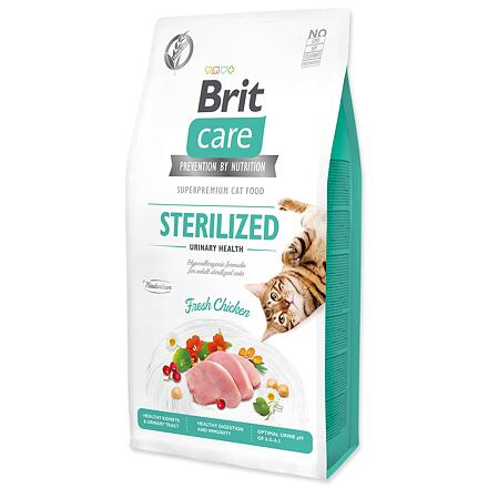 Brit Care Cat GF Sterilized Urinary Health 2 x 7 kg