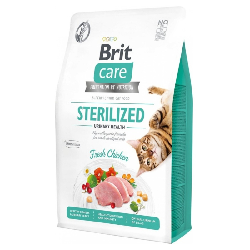 Brit Care Cat GF Sterilized Urinary Health 2 kg