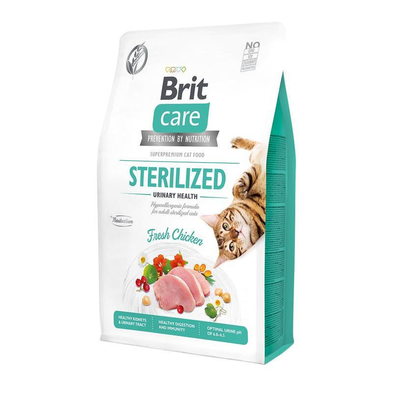 Brit Care Cat GF Sterilized Urinary Health 2 kg
