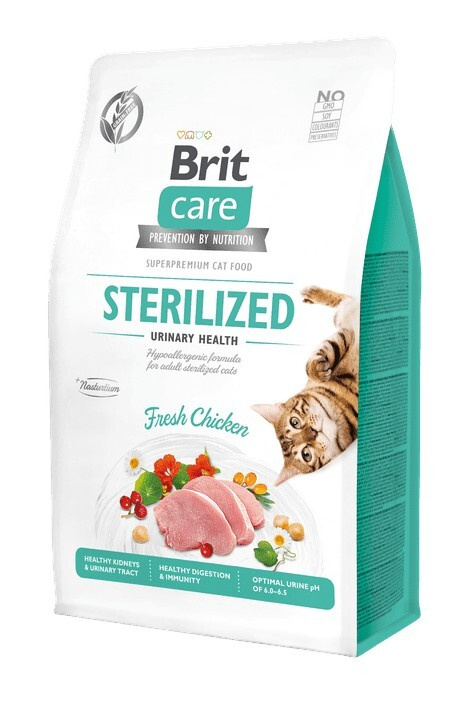 Brit Care Cat GF Sterilized Urinary Health 2 kg