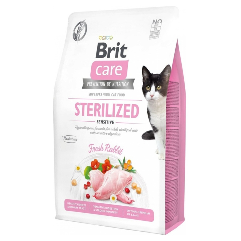 Brit Care Cat GF Sterilized Sensitive 7 kg