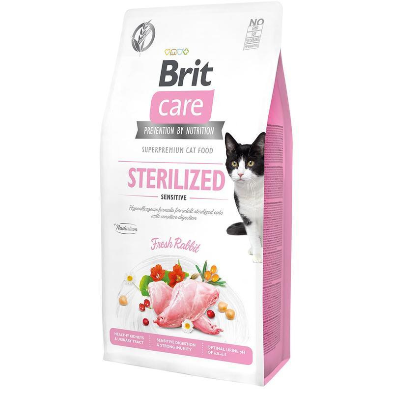 Brit Care Cat GF Sterilized Sensitive 7 kg