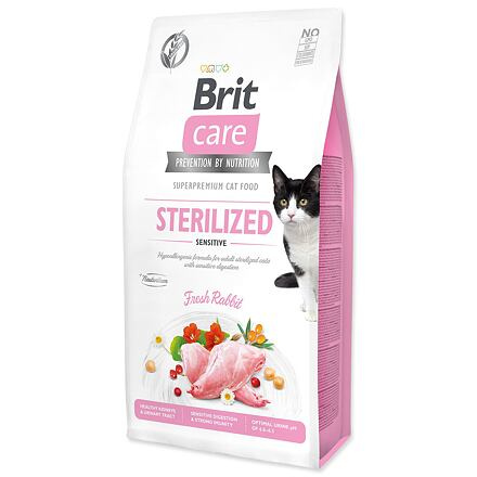 Brit Care Cat GF Sterilized Sensitive 7 kg