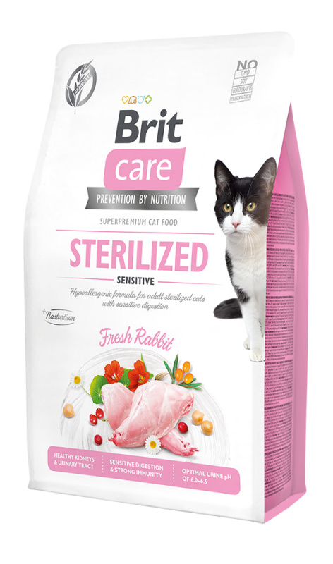 Brit Care Cat GF Sterilized Sensitive 2 kg