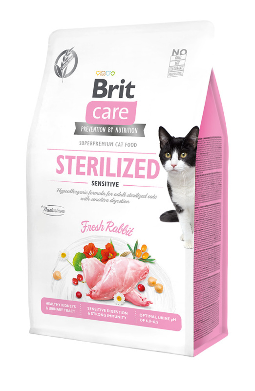 Brit Care Cat GF Sterilized Sensitive 0,4 kg