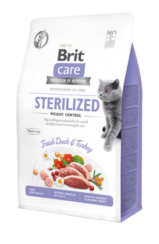 Brit Care Cat GF Sterilized Weight Control 2 kg