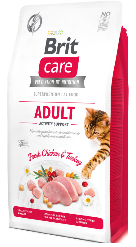 Brit Care Cat GF Adult Activity Support 2 kg