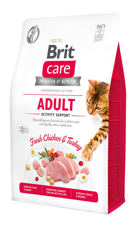 Brit Care Cat GF Adult Activity Support 2 kg