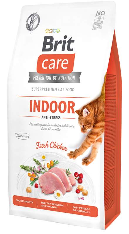 Brit Care Cat GF Indoor Anti-stress 7 kg