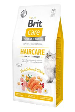 Brit Care Cat GF Haircare Healthy&Shiny Coat 2 kg