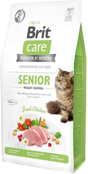 Brit Care Cat GF Senior Weight Control 7 kg