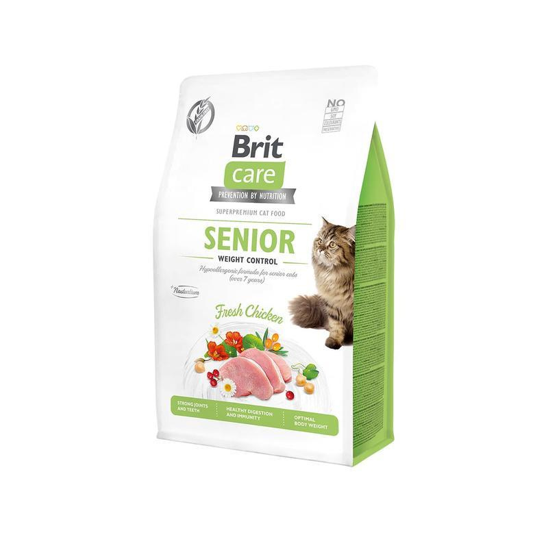 Brit Care Cat GF Senior Weight Control 0,4 kg