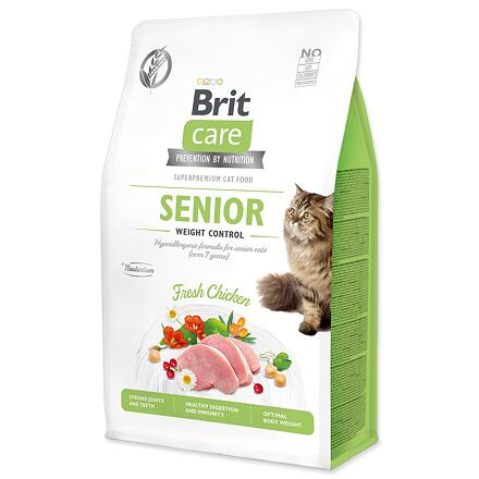 Brit Care Cat GF Senior Weight Control 0,4 kg