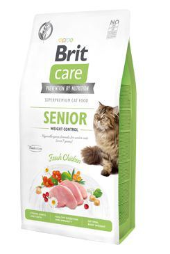 Brit Care Cat GF Senior Weight Control 0,4 kg