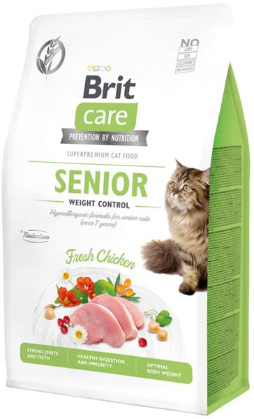 Brit Care Cat GF Senior Weight Control 0,4 kg