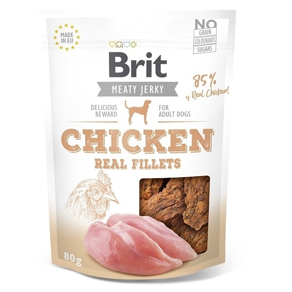 Brit Jerky Chicken Fillets 80 g
