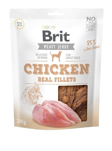 Brit Jerky Chicken Fillets 200 g