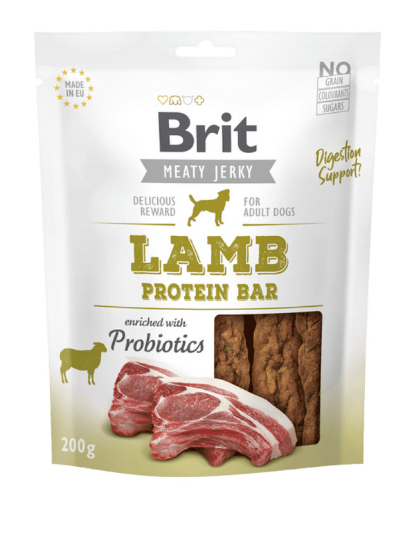 Brit Jerky Lamb Protein Bar 200 g