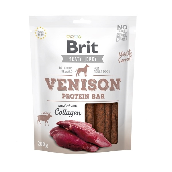 Brit Jerky Venison Protein Bar 80 g